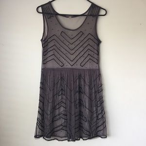FreePeople Mesh Trapeze Dress